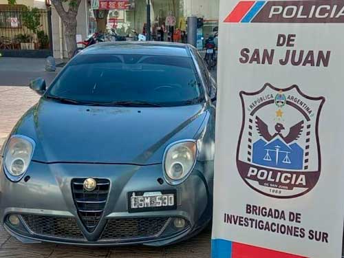 San Juan, ¿una buena plaza para vender autos robados en otras provincias?