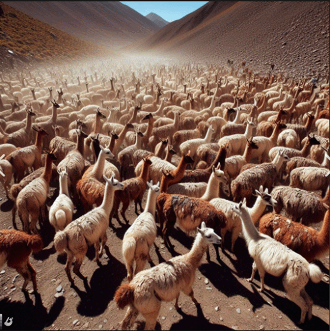 Un brote de sarna diezmó la población de vicuñas y guanacos en San Juan