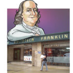 La biblioteca más antigua de Argentina y el billete de 100 dólares comparten la imagen de Benjamin Franklin